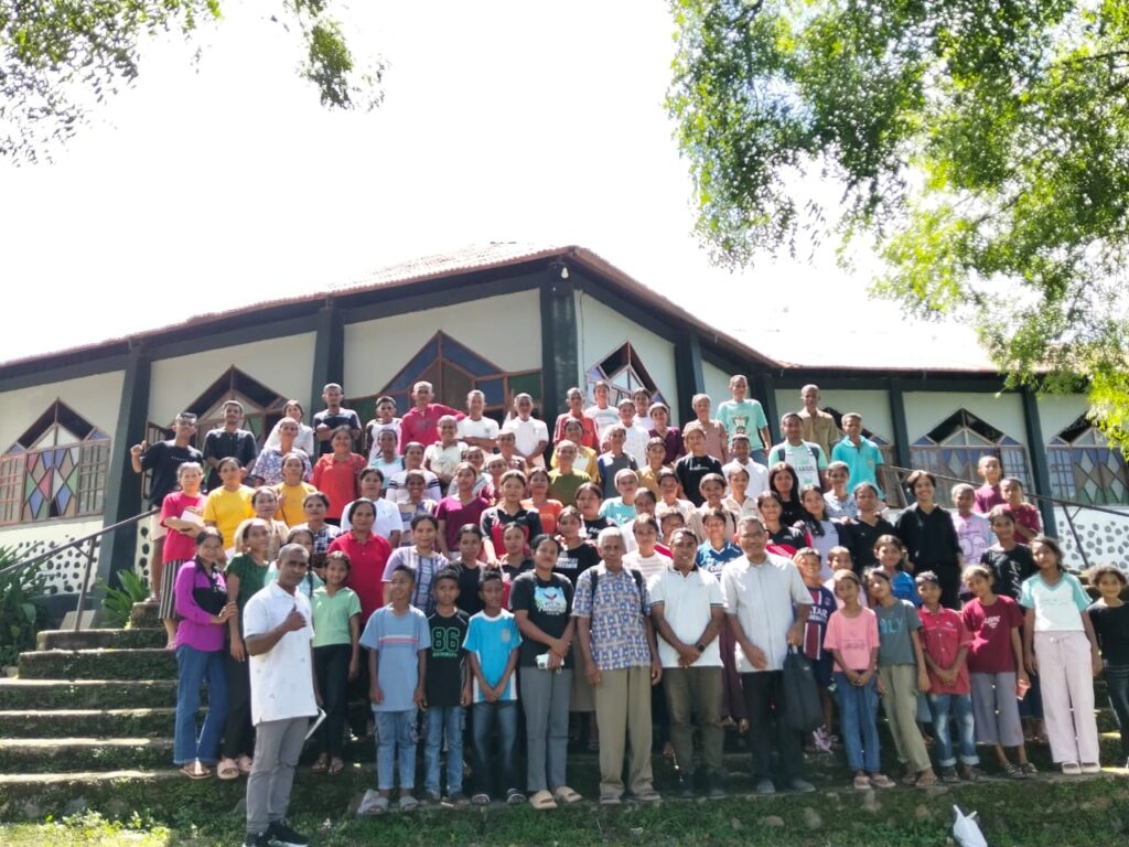 Pembekalan Liturgi di Paroki Baru Simon Petrus Masebewa